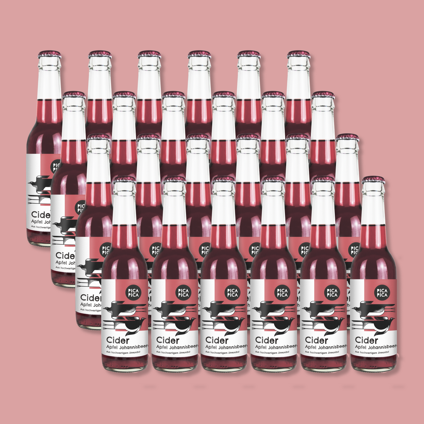 Apfel Johannisbeeren Cider