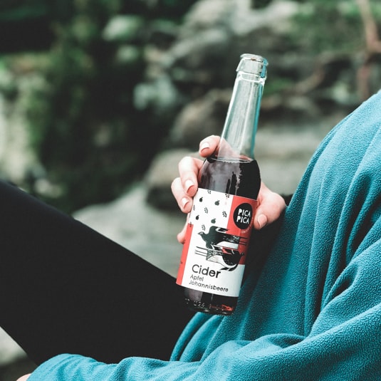 Apfel Johannisbeeren Cider